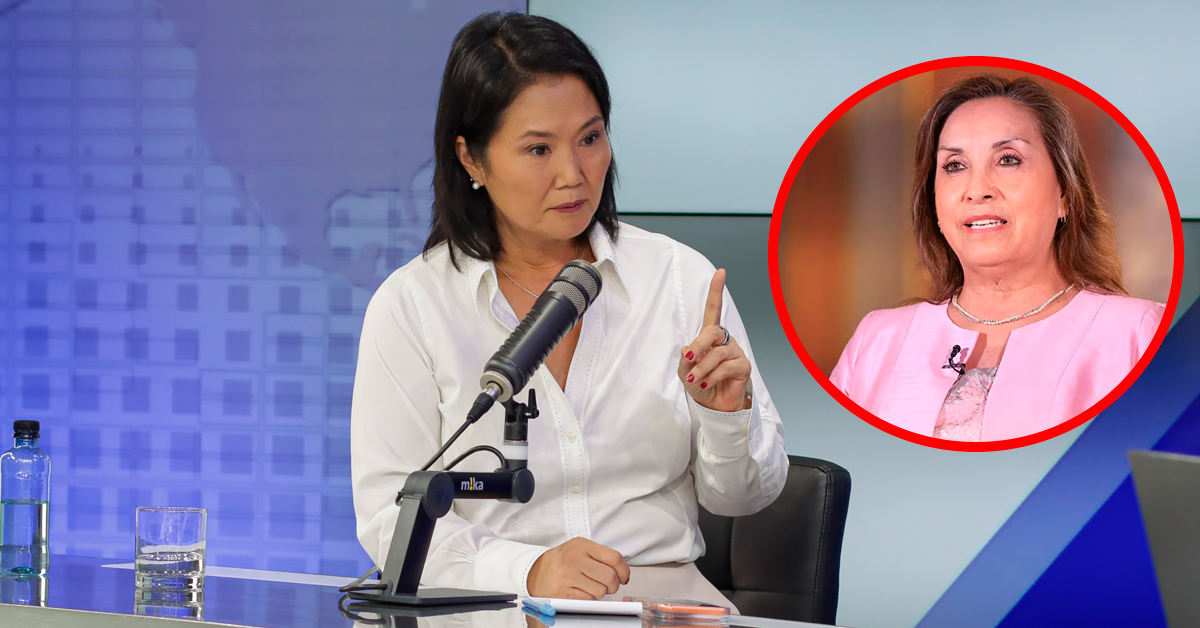 Keiko Fujimori rechaza vínculo con Dina Boluarte tras asumir la presidencia: "La salida a esa crisis política era convocar a nuevas"