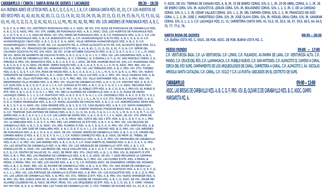 Corte de luz el 10 de abril.