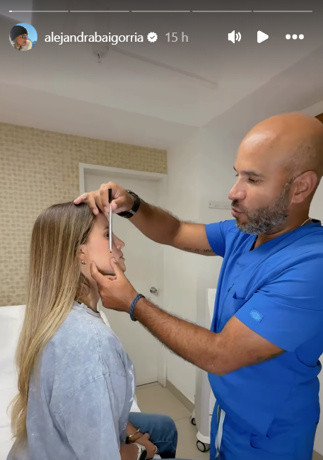 Alejandra Baigorria se aplica b�tox por bruxismo