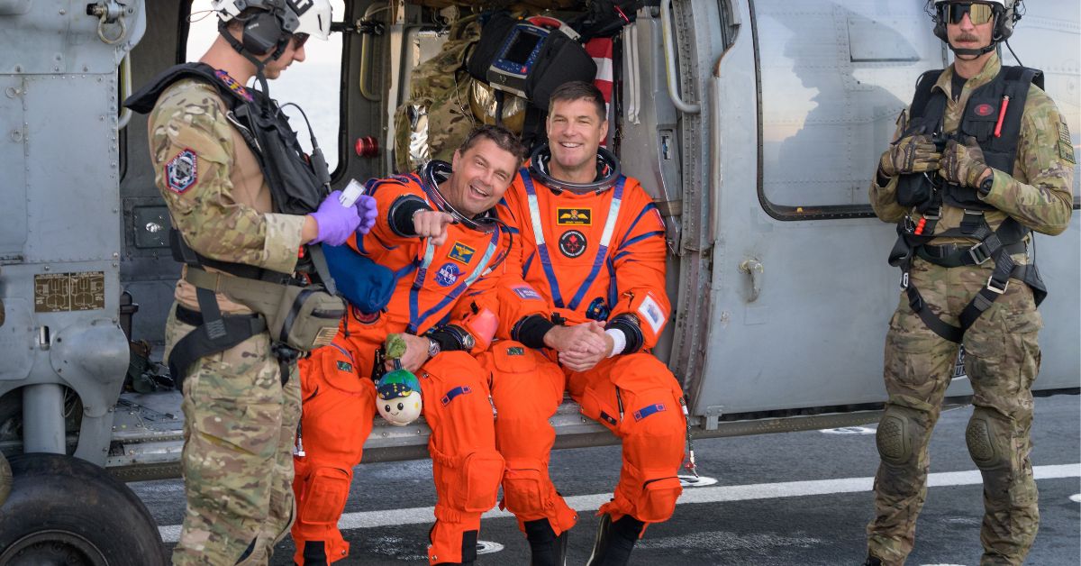 Artemis II: Primeras imágenes de los astronautas luego de sobrevolar la Luna