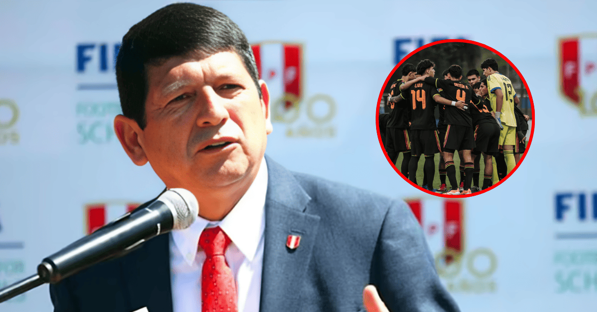 Agustín Lozano responsabilizó a clubes por eliminación de la Sub 17 en Sudamericano: 