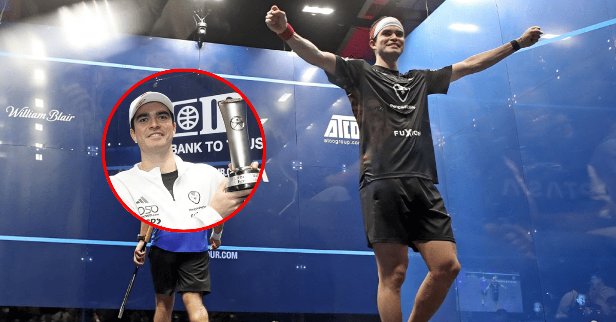 Diego Elías se coronó campeón en El Gouna International Squash Open 2026 de Egipto