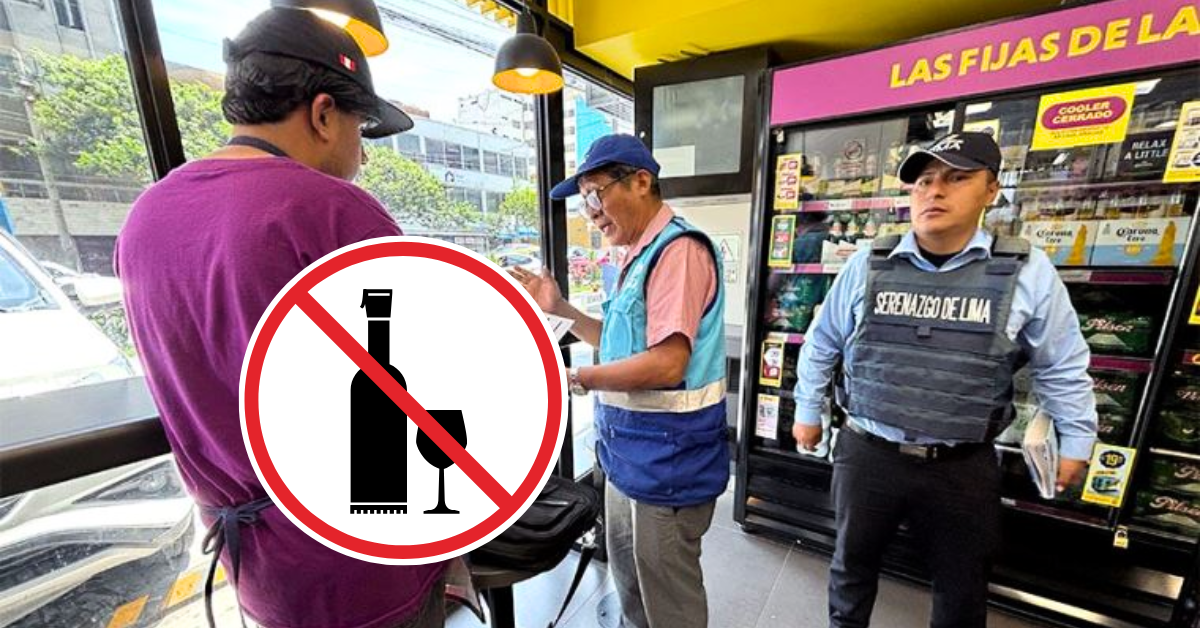Ley seca por Elecciones 2026: Municipalidad de Lima distribuye actas en tiendas para evitar venta de alcohol
