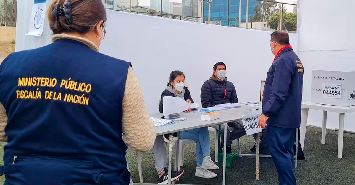 Elecciones 2026: Fiscalía coordina con ONPE ante reportes de demora en entrega del material electoral