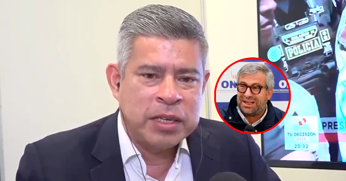 Luis Galarreta critica fallas durante las elecciones: 