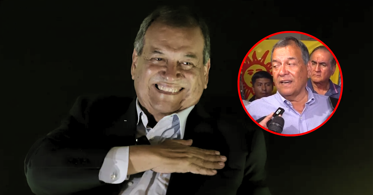 Jorge Nieto se muestra confiado en que pasará a segunda vuelta: 