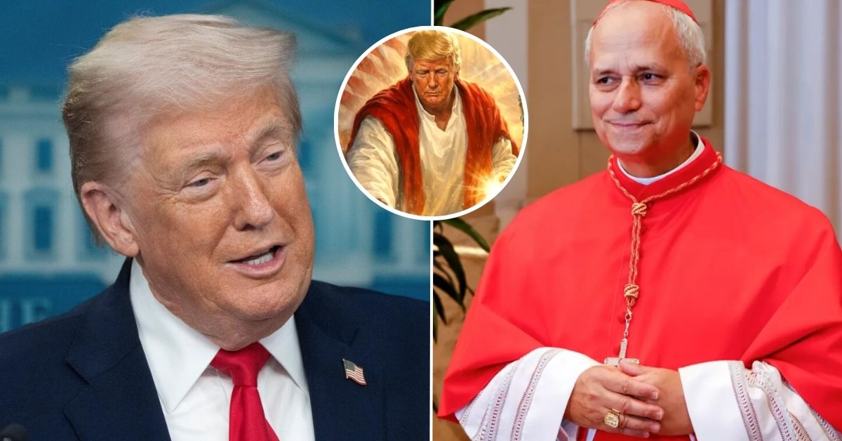Donald Trump publica foto como Jesucristo y arremete contra el papa León XIV: 