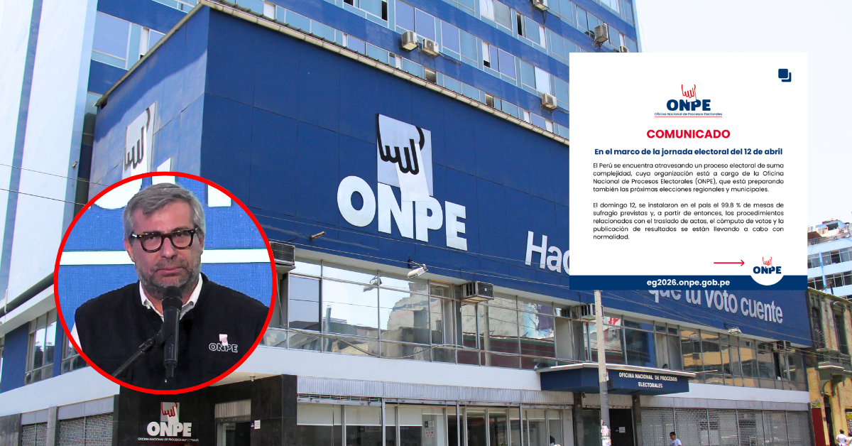 ONPE llama a la calma: Exhorta a esperar cierre de proceso electoral antes de presentar denuncias