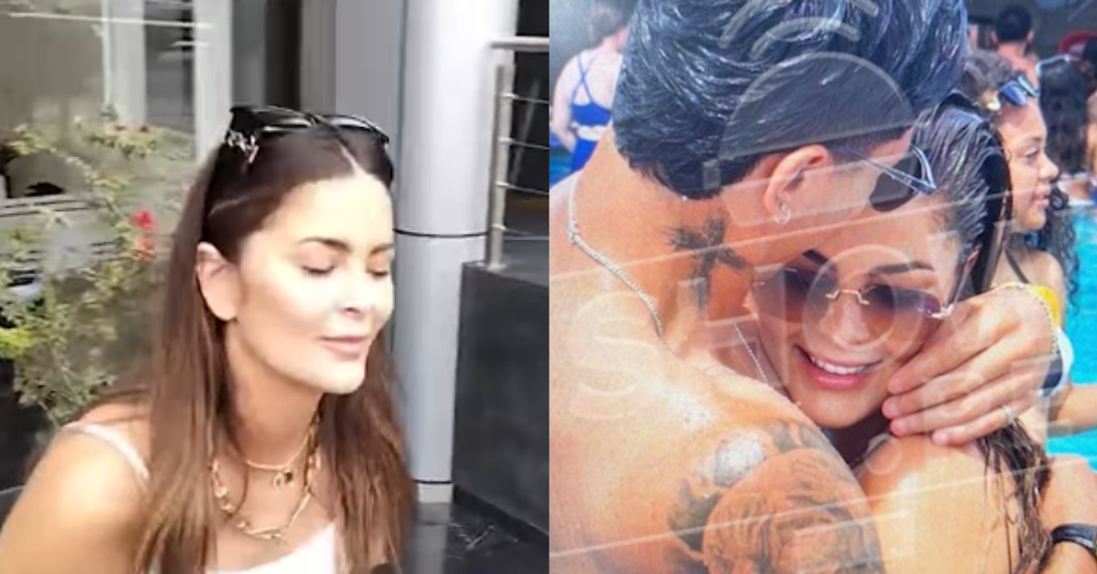 Laura Spoya explota contra reportero que le preguntó por cariñosas fotos con "chibolo": "Abúrranse"