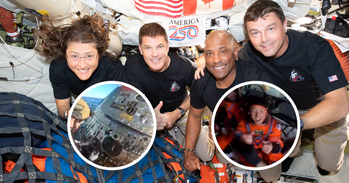 Astronauta de Artemis II difunde emotivo video en que la tripulación es bienvenida a la Tierra tras su amerizaje