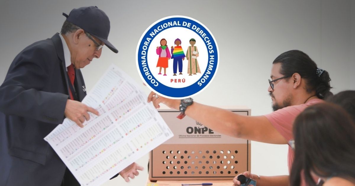 CNDDHH advierte: Narrativas de fraude sin sustento amenazan la democracia en el Perú