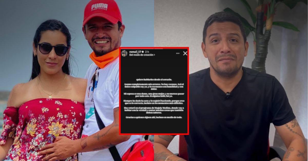 Reimond Manco ASUME LA CULPA total y asegura que estará HOY miércoles 15 de abril en el programa de Magaly Medina