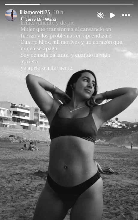 Mensaje de Lilia Moretti por infidelidad de Manco