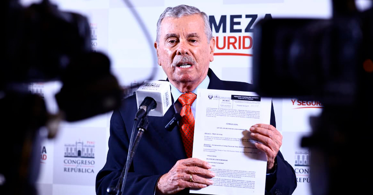 Elecciones 2026: Rospigliosi insta a que organizaciones investiguen las acusaciones de fraude electoral