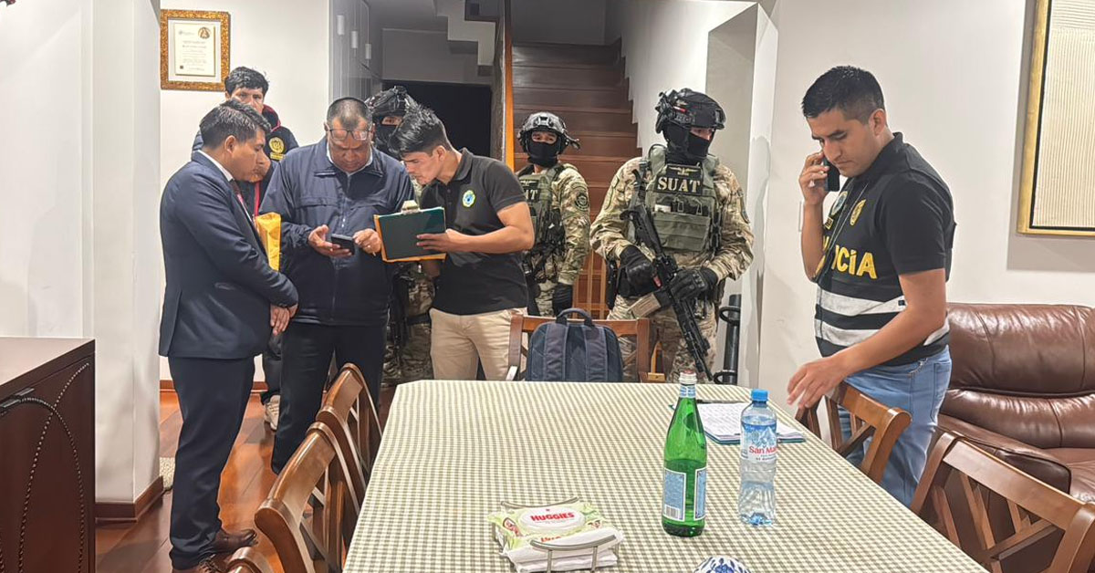 PNP y Fiscalía allanó vivienda del exalcalde del Callao y otros funcionarios municipales