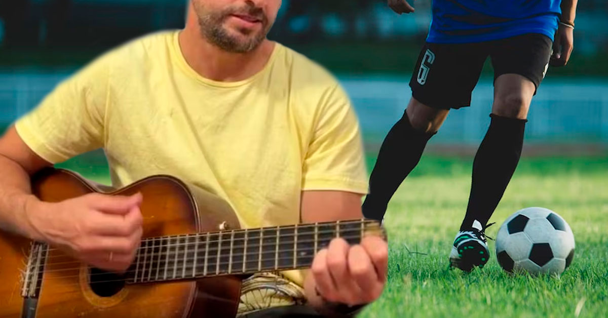 Exfutbolista sorprende con nueva faceta de profesor de música: 