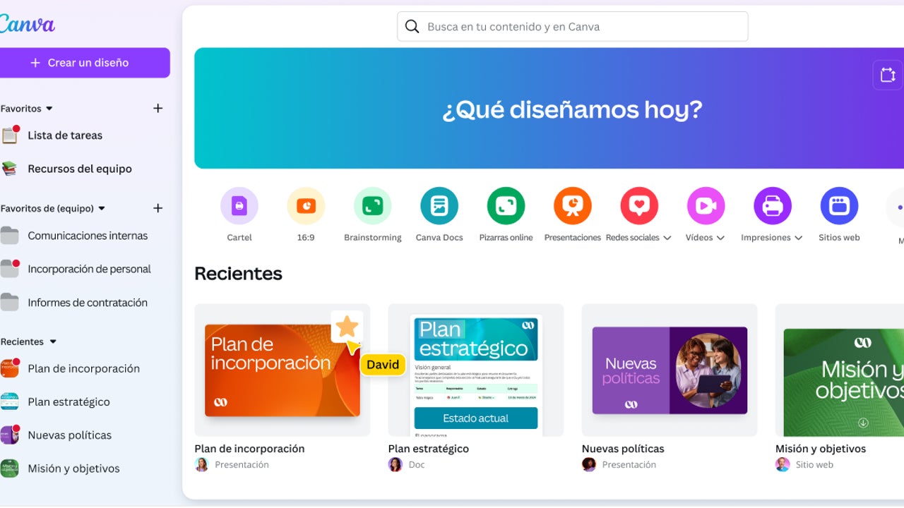 Canva contar� con herramientas de inteligencia artificial y opci�n parar trabajar dise�os sin conexi�n a internet