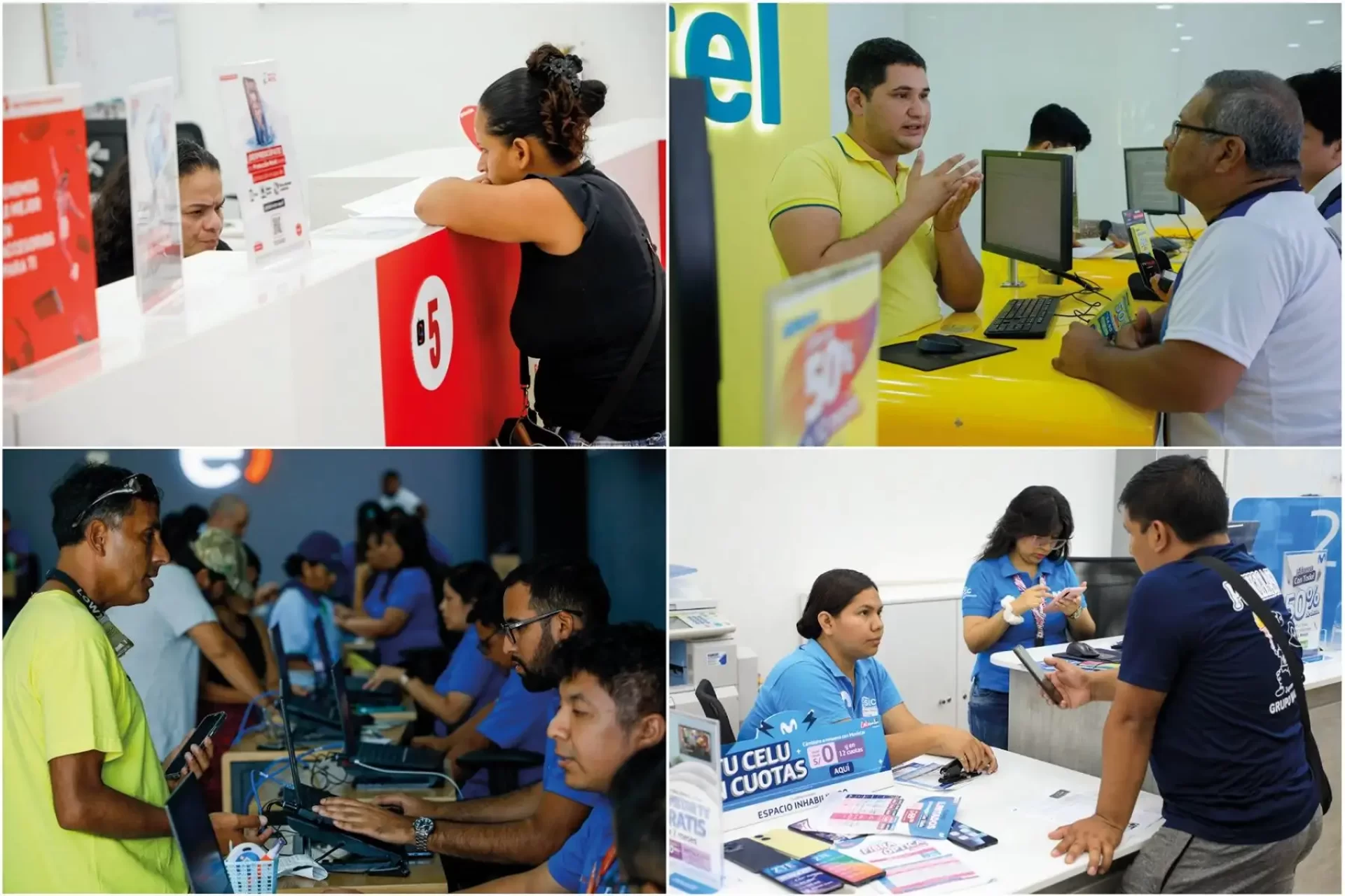 Osiptel informa que solo dos operadoras cumplen nivel mínimo en atención de reclamos móviles