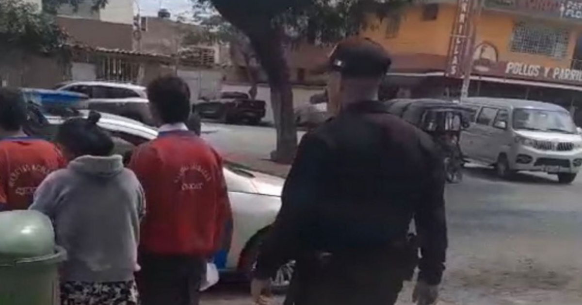 Trujillo: Intervienen a dos escolares con arma de fuego y crece preocupación entre padres de familia