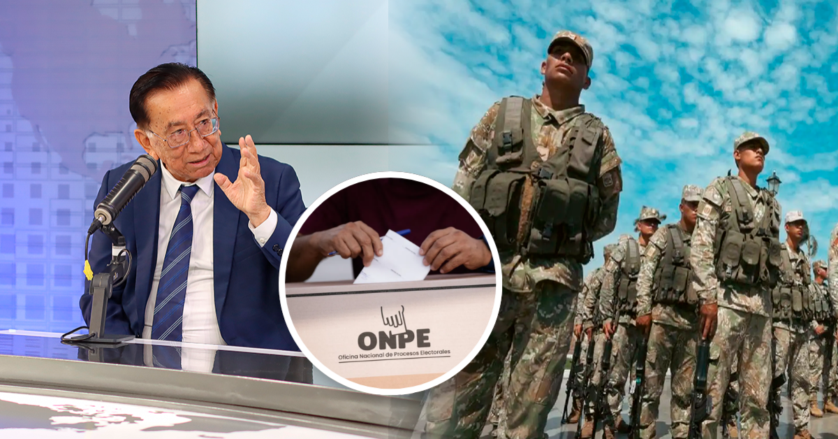 FF.AA. podrían trasladar material electoral en segunda vuelta tras fallas de ONPE, dice Balcázar: 