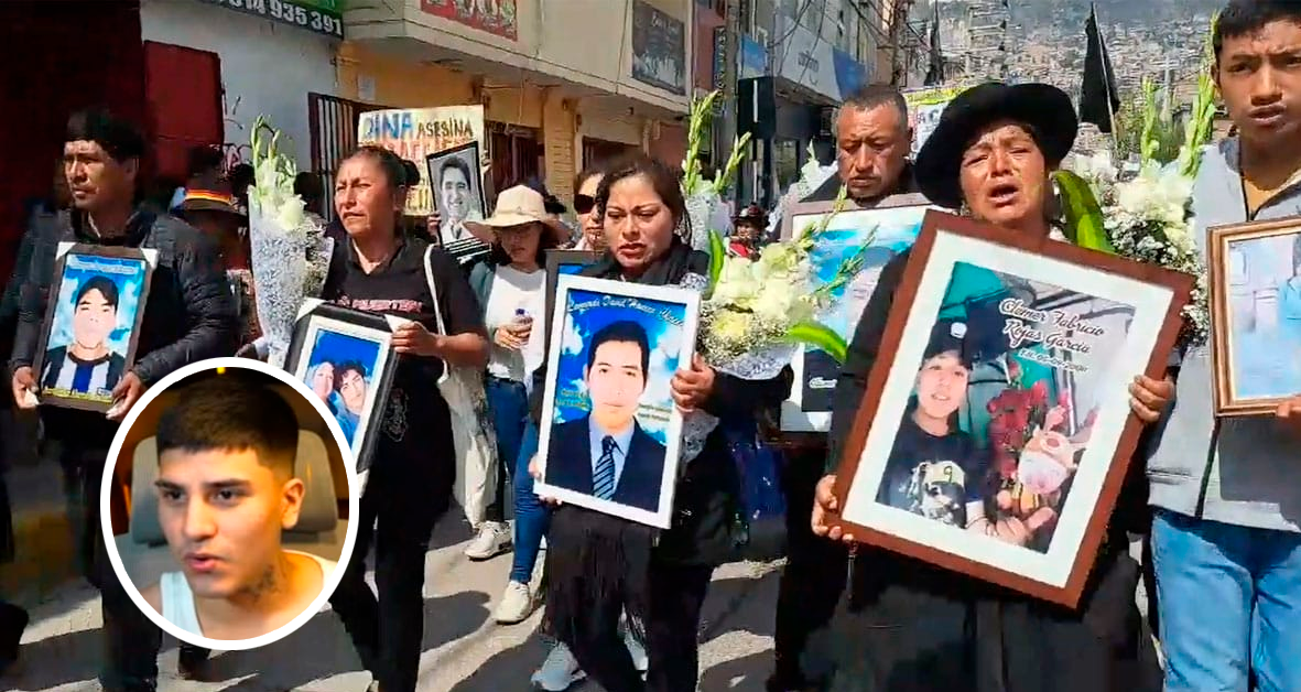 Víctimas del régimen de Dina Boluarte denuncian penalmente a Cristorata por ataques racistas contra Puno