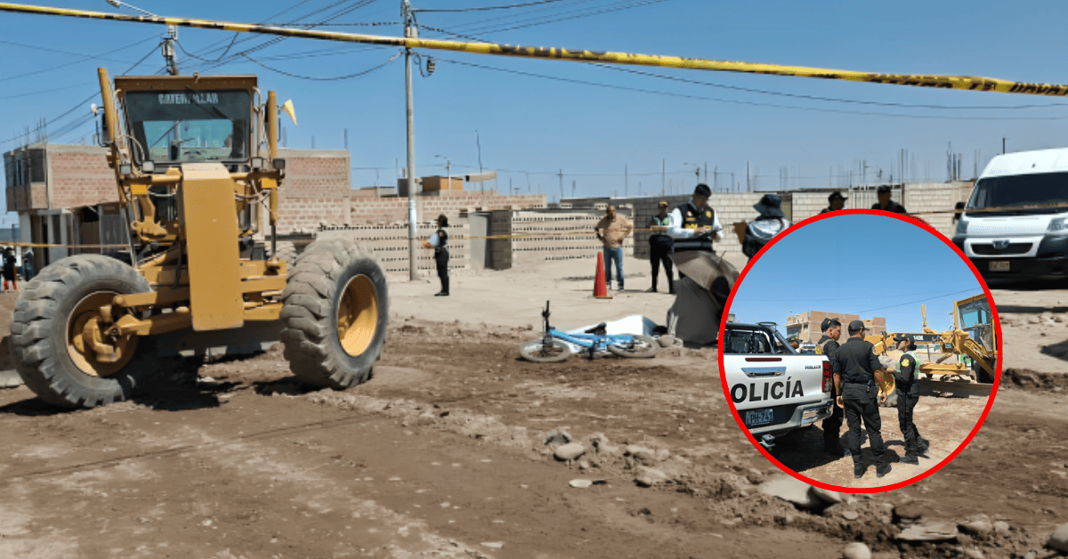 Tragedia en Tacna: Menor de 8 años de edad murió tras ser arrollado por maquinaria pesada
