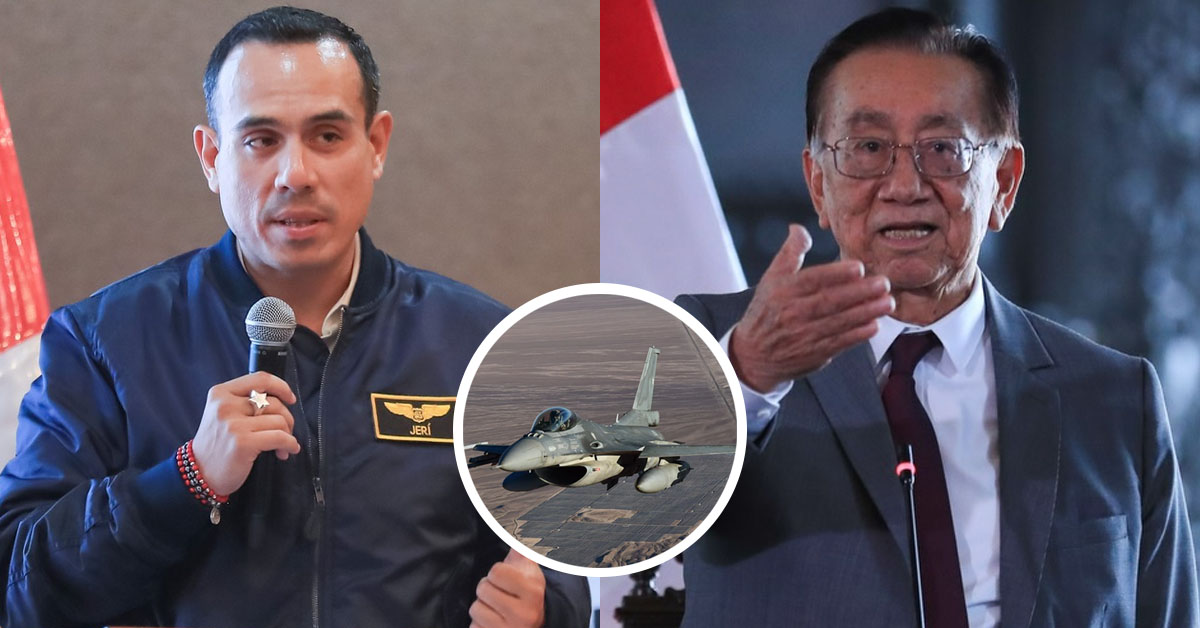 José Jerí lamentó postergación de compra de aviones F-16: 