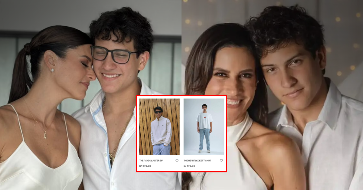 Todo sobre la nueva y comentada marca de ropa del hijo de María Pía Copello: ¿Precios excesivos?