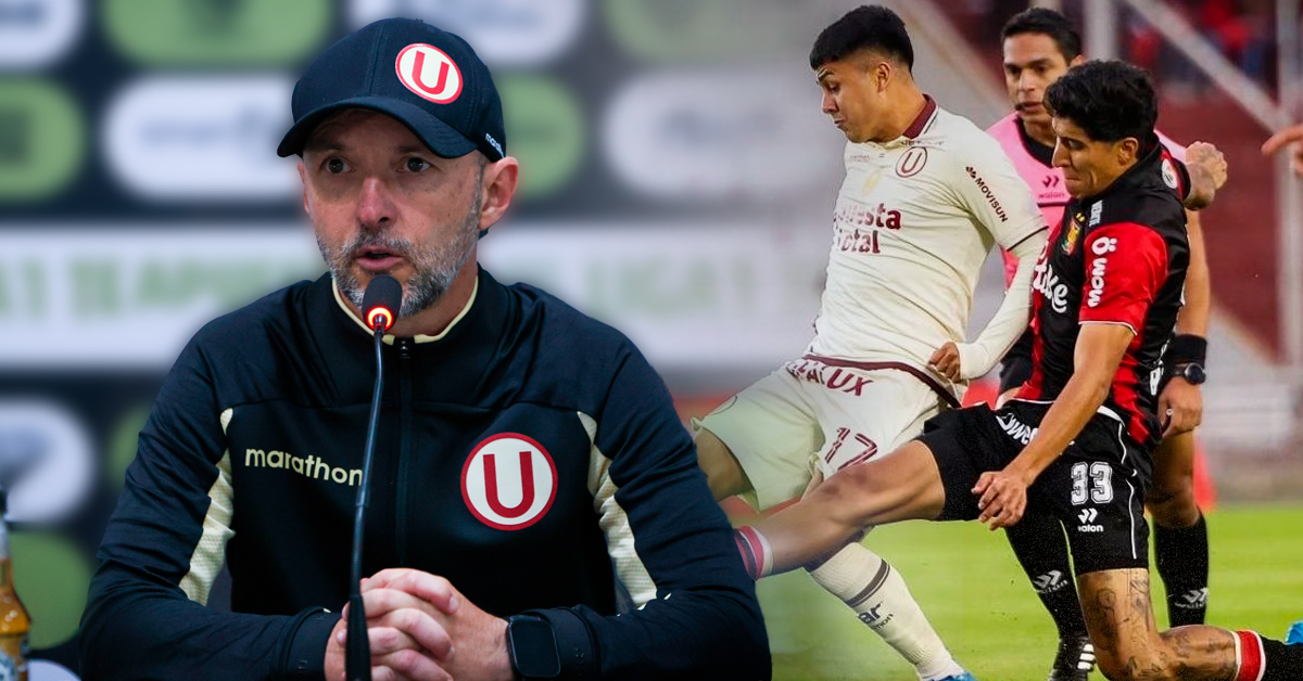 Universitario sufre derrota ante Melgar, pero Javier Rabanal insiste en que 