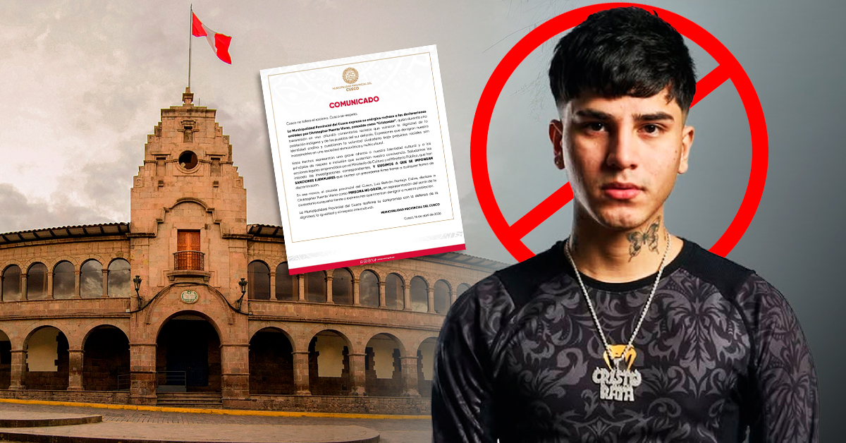 'Cristorata': Municipalidad del Cusco declara a streamer como persona no grata tras comentarios racistas
