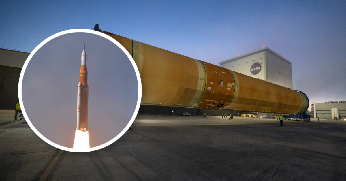 La NASA se anticipa un año: Hoy trasladará parte del cohete de Artemis III para su próximo viaje al espacio