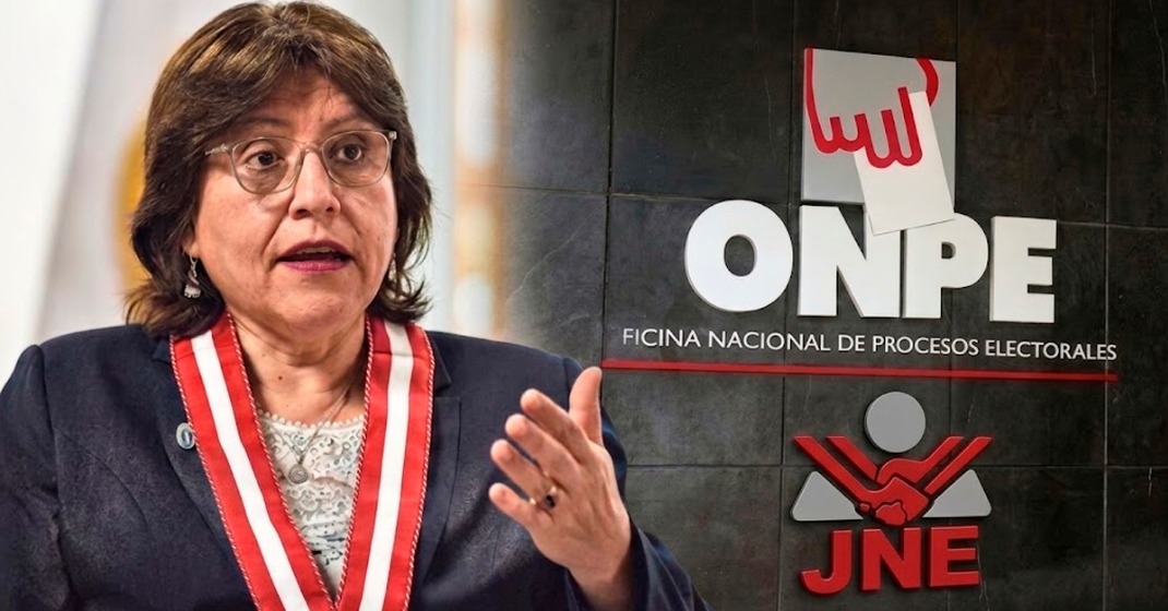 Delia Espinoza advierte que jefes de ONPE y JNE no pueden renunciar ni ser removidos hasta que acaben elecciones