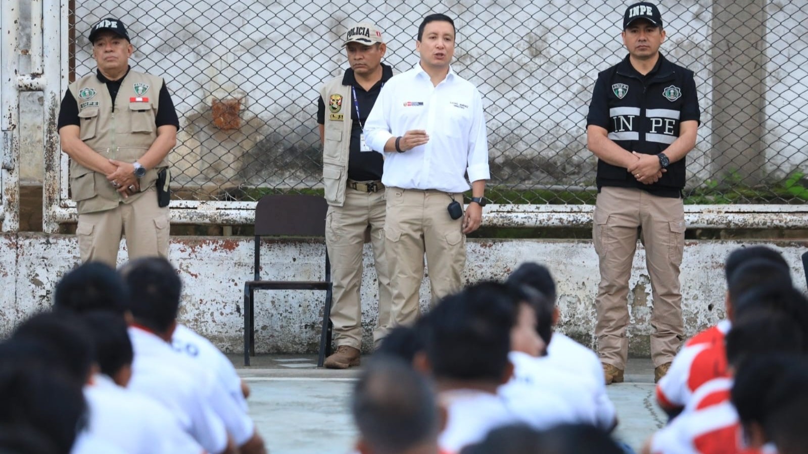 San Martín: Ministro de Justicia anuncia el traslado de 91 internos ubicados en la región