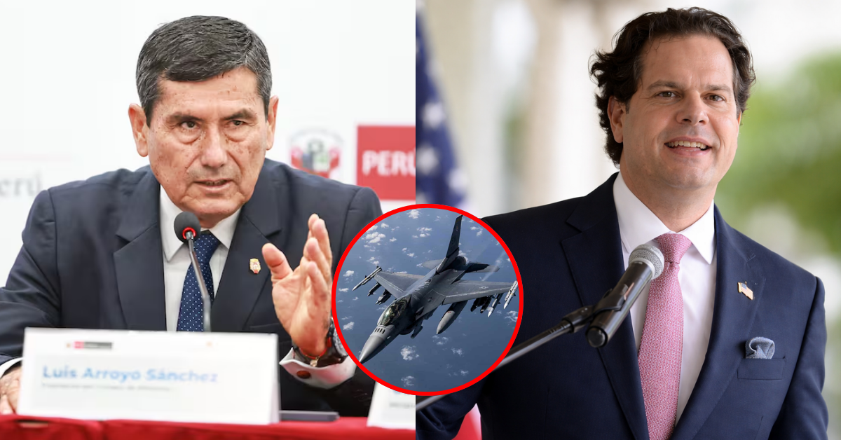 Aviones F-16: Premier Arroyo se reúne con embajador de EE.UU., Bernie Navarro, tras crisis por postergación de la compra