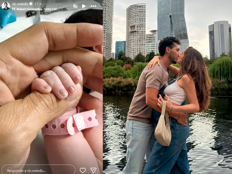 Darlene Rosas y Ricardo Oviedo ya son padres.