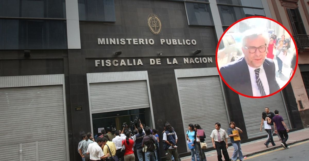 Piero Corvetto llegó a la sede de la Fiscalía Anticorrupción para cumplir con una entrega voluntaria de información