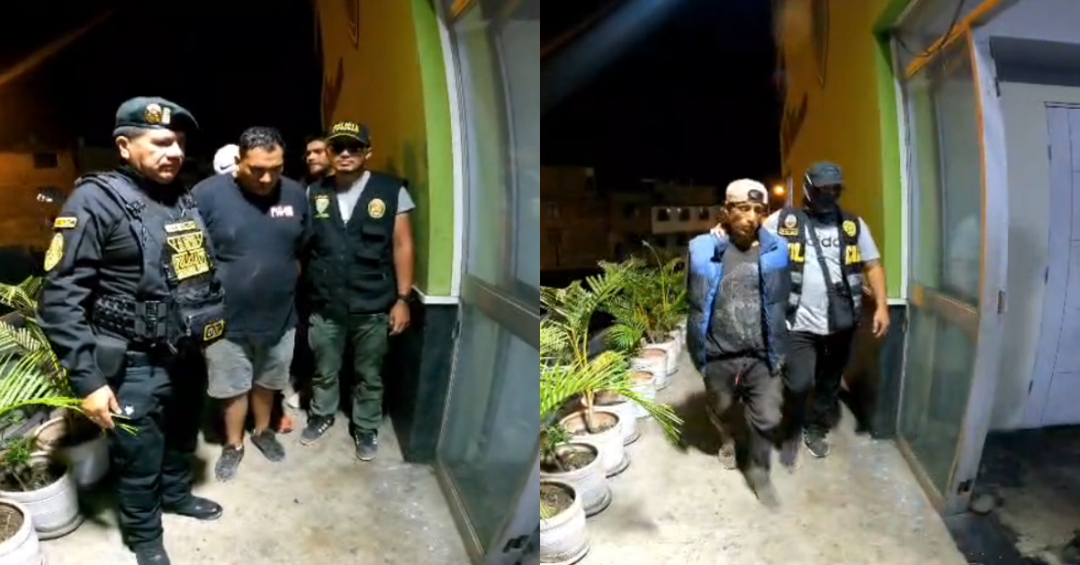 Desarticulan banda criminal 'Los Miserables del Sur', dedicada a extorsionar a transportistas y comerciantes