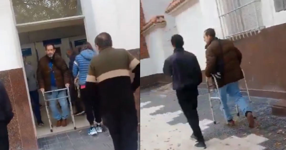 Hombre fingió tener discapacidad para ser atendido rápido pero lo descubrieron: ¿Qué fue lo que ocurrió?