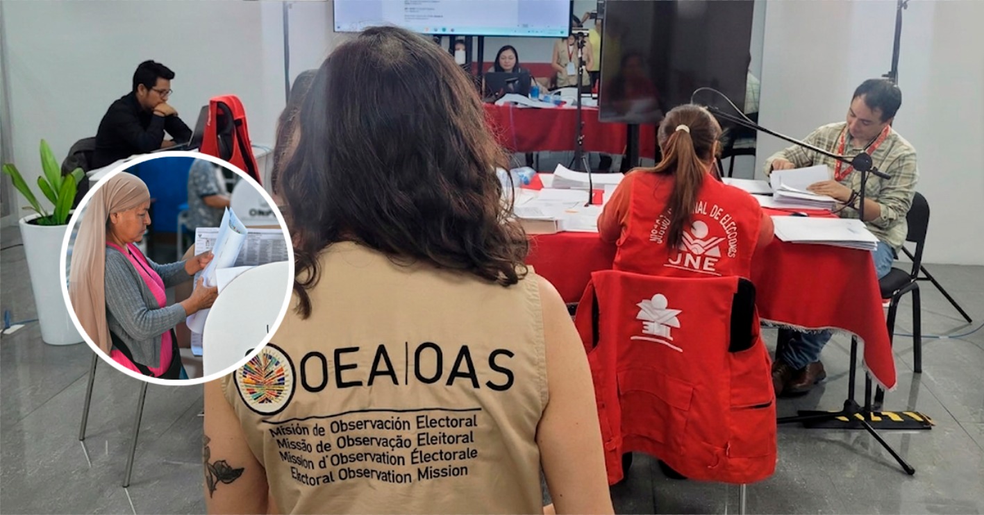 OEA garantiza integridad de la segunda vuelta y respalda rechazo a las elecciones complementarias