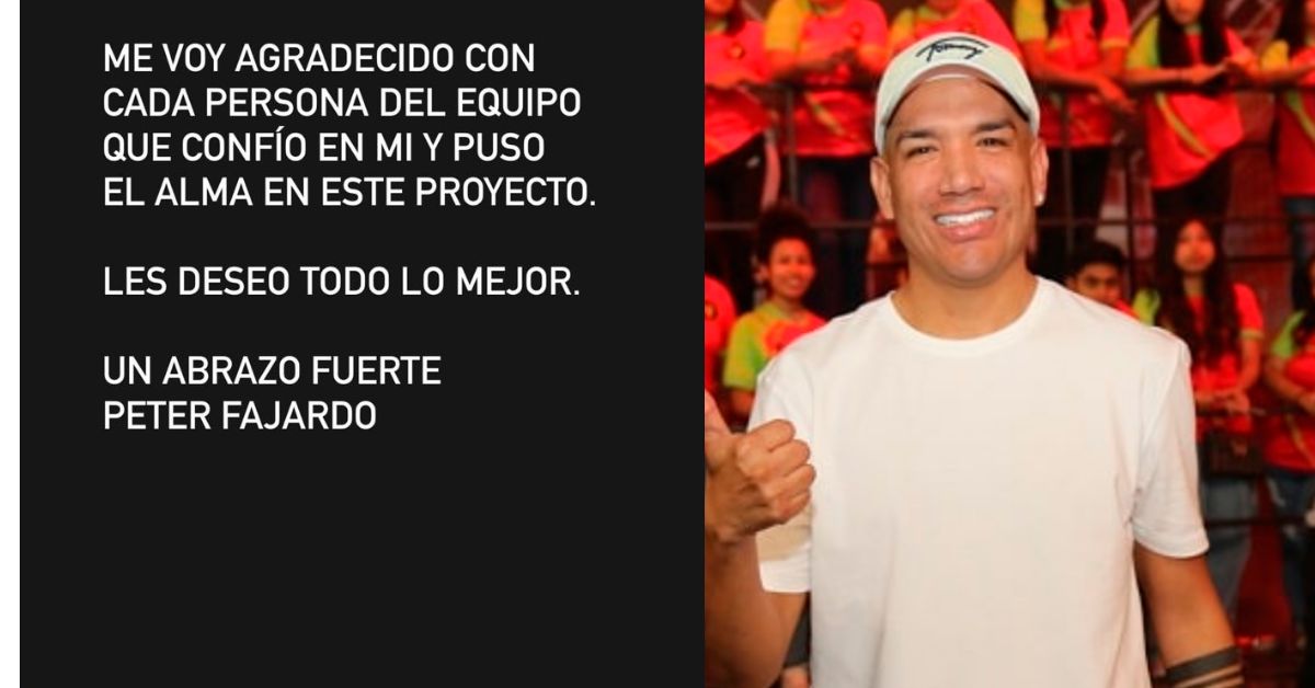 Peter Fajardo sorprende y sacude la TV: anuncia su retiro definitivo de la producción con inesperado comunicado