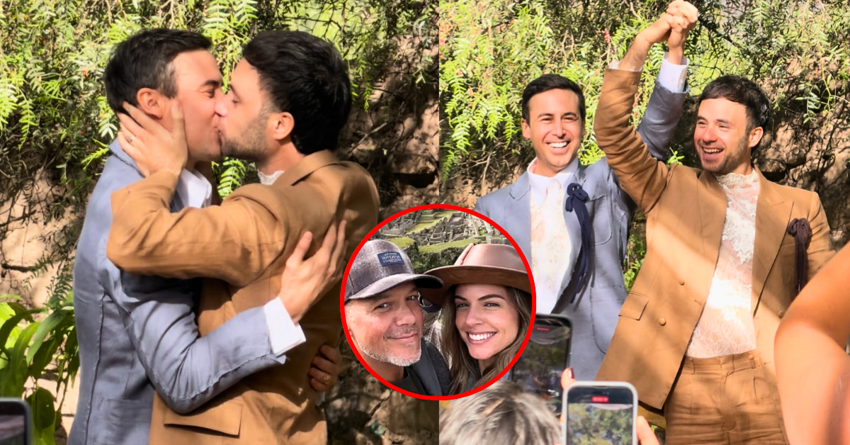 Así fue la boda de Bruno Ascenzo y Adrián Bello en Cusco: Alejandro Sanz y Stephanie Cayo como invitados