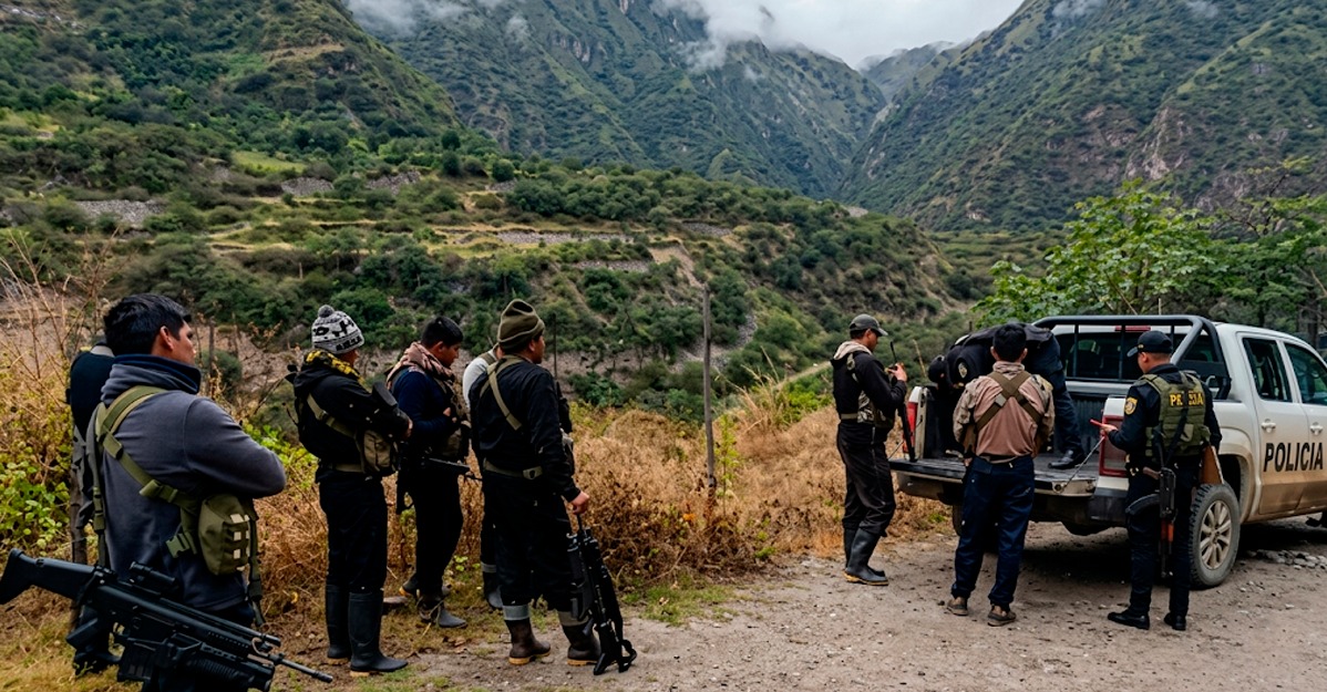 Patrulla del Ejército abate a cinco presuntos narcoterroristas durante una operación antidrogas en Huancavelica