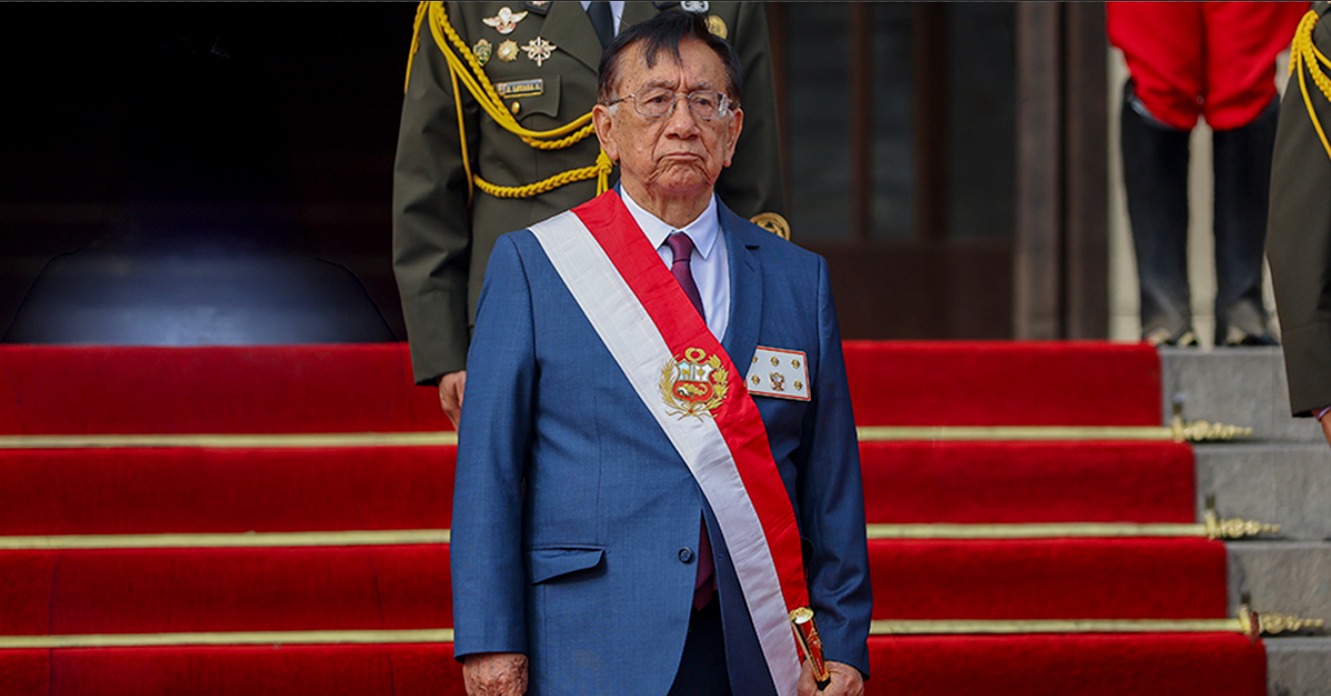 Transparencia: José María Balcázar cobró más de 50 mil soles en marzo como presidente de la República