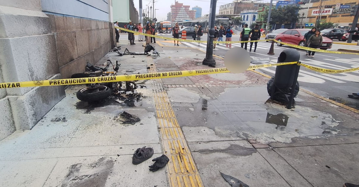 Efectivo perdi� la vida en cuesti�n de minutos tras el fatal accidente.