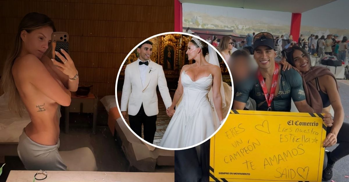 Alejandra Baigorria y Said Palao pasan primer ANIVERSARIO de casados SEPARADOS: sin publicaciones