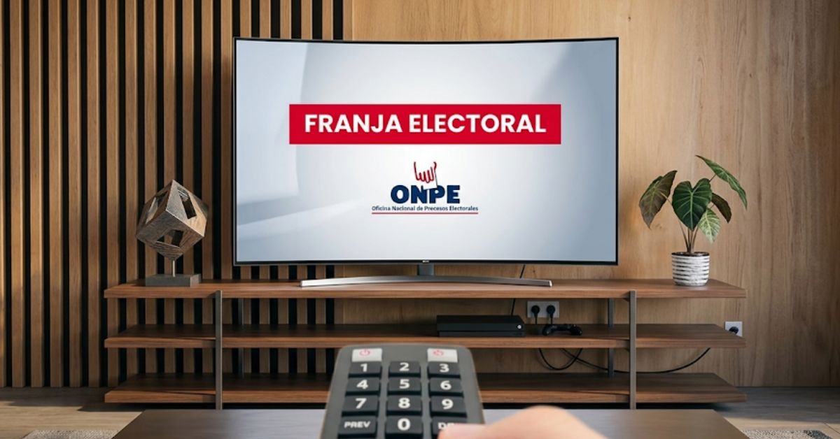 Elecciones Generales 2026: Conoce cómo funcionará la franja electoral durante la segunda vuelta