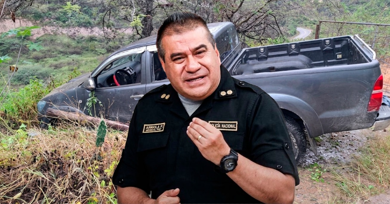 General Óscar Arriola afirmó que chofer abatido en el Vraem era extranjero con antecedentes por tráfico de armas