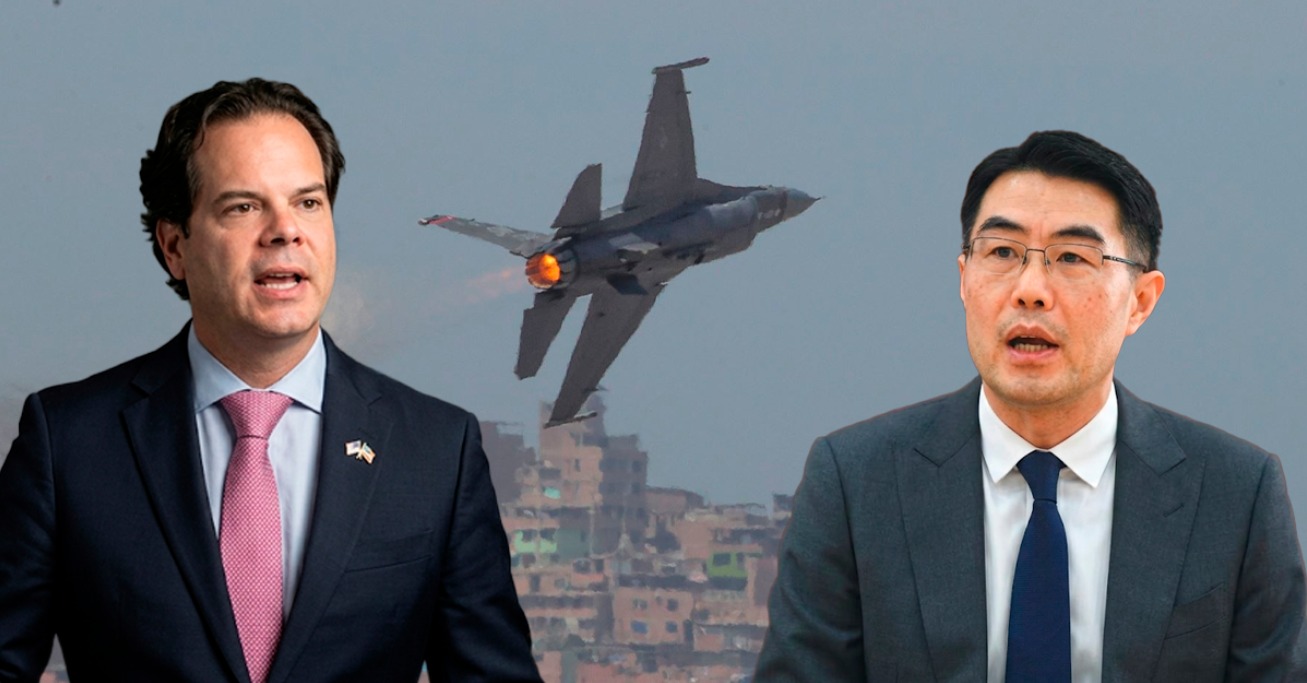 Embajador de EE.UU. Bernie Navarro y diplomático de China en Colombia chocan en redes sociales por soberanía del Perú