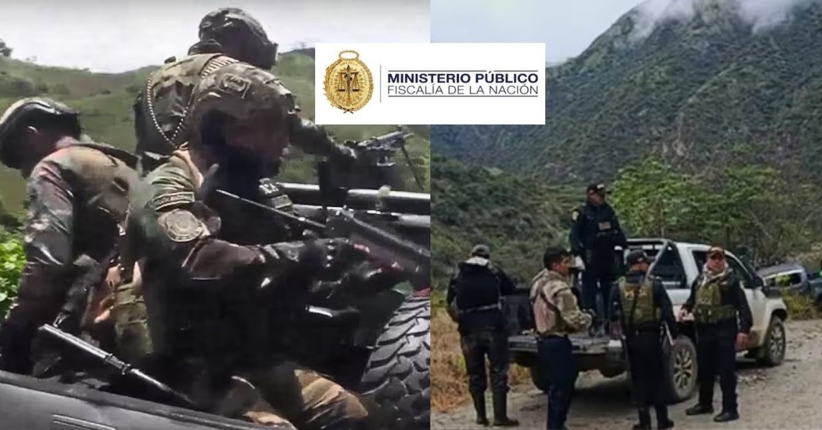 Fiscalía investiga a ocho militares por la muerte de cinco personas durante operativo antidrogas en Huancavelica