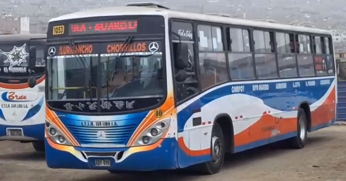 Choferes de empresa de transporte Lima Sur retoman sus labores tras ataque armado: PNP custodia buses